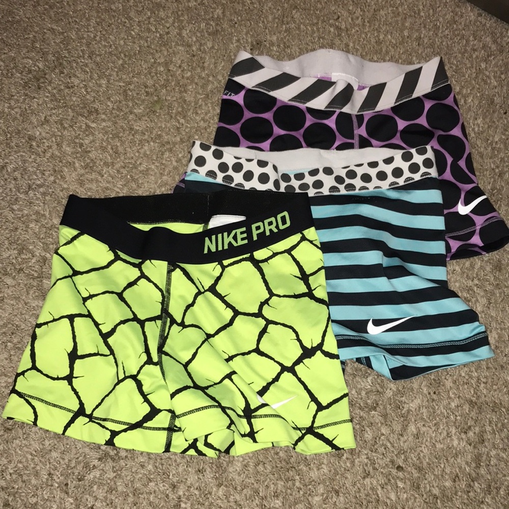 [Set of 3] Nike Pro Shorts